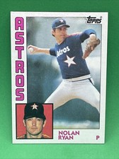 1984 Topps #470 Nolan Ryan