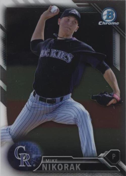 2016 Bowman - Mike Nikorak #BCP81 - 1 of 1