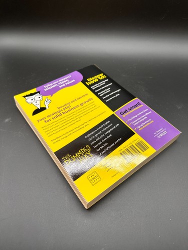 Strategic Planning for Dummies by Erica Olsen - 2007 - Pre-Owned - Excellent - Picture 2 of 2