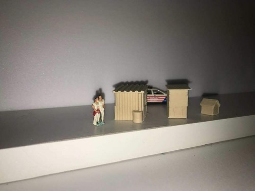 Ho 1/87 Scale Garden Shack Set (wood) - Picture 6 of 12