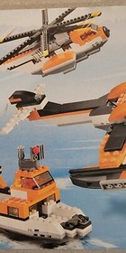LEGO CREATOR: Transport Chopper (7345) 383pcs - NEW Factory Sealed 3 in 1