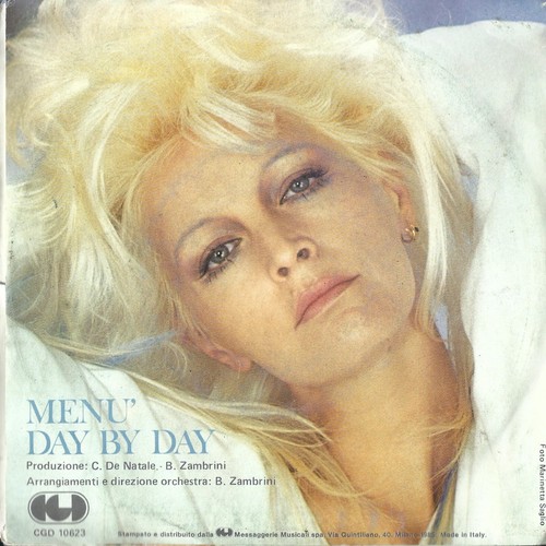 DISCO 45 GIRI PATTY PRAVO – MENÙ / DAY BY DAY - Foto 2 di 2