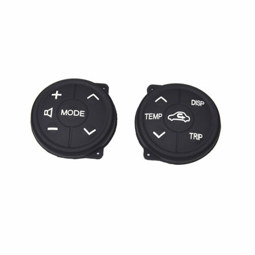2x Steering Wheel Control Rubber Button Cushion For Toyota Prius/Prius C 2011-14 - Picture 4 of 6