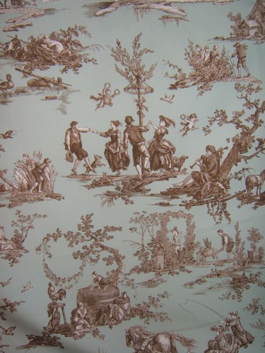 GP & J Baker, The Seasons, Romantic Toile, BTY, Various Colors Available - Picture 10 of 10
