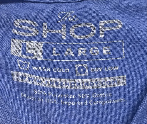 Indianapolis Colts Jacoby Brissett Hes the Captain Now The Shop Shirt Mens Large - Picture 11 of 12