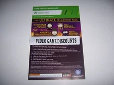 SOUTH PARK ULTIMATE FELLOWSHIP PACK DLC Code Xbox 360 RARE - Read Description.