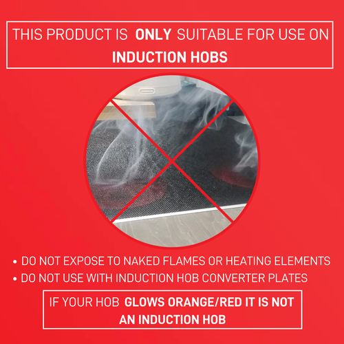 Bake-O-Glide® Induction Hob Protector Silicone Mesh - Picture 3 of 3