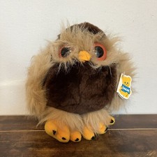 Vintage 1983 Dakin Oogly Owl 7" Plush Stuffed Animal Soft Toy Bird Nature Babies