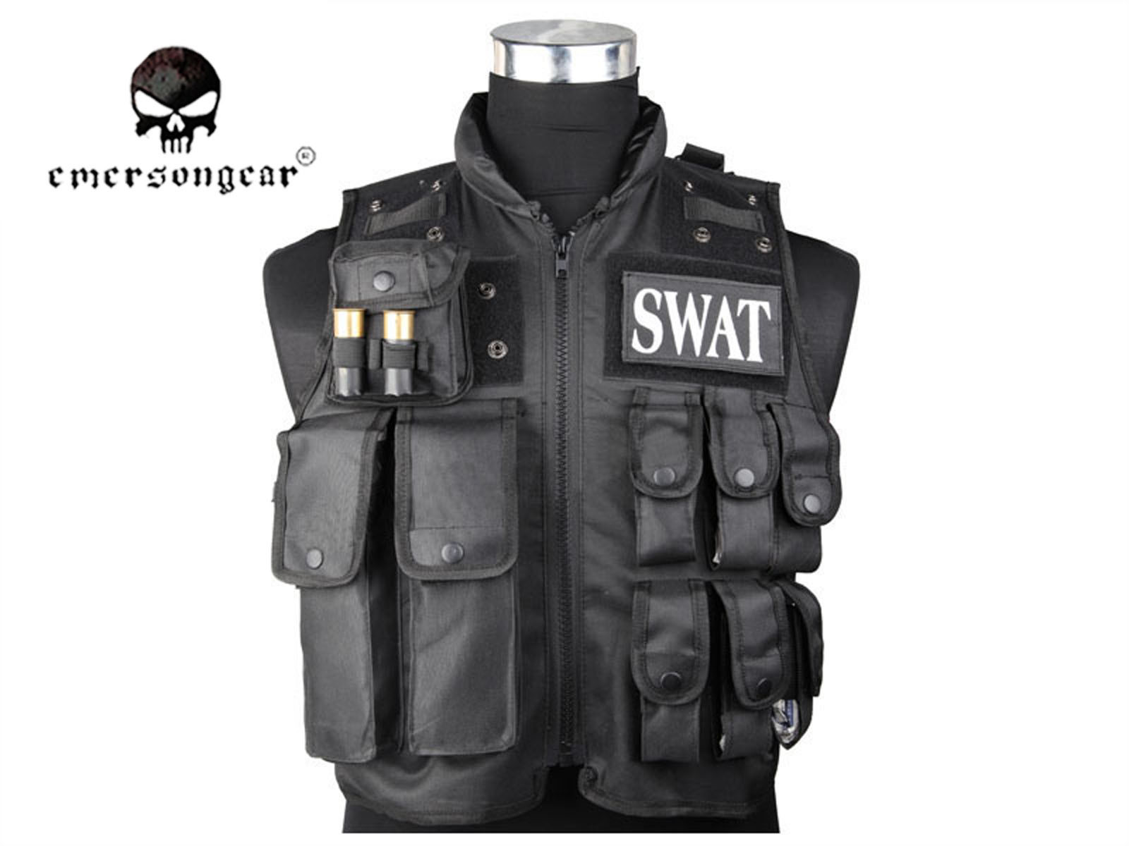 SWAT Vest Military Tactical Airsoft Paintball Shooting Combat SWAT MOLLE Vest SWAT Vest Military Tactical Airsoft Paintball Shooting Combat SWAT MOLLE Vest