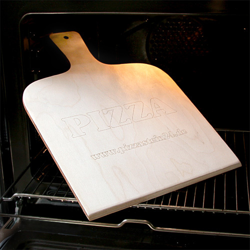 PIZZASTEIN / BROTBACKSTEIN extra dicker Schamottestein 40x30x3cm, Pizzaschaufel - Bild 9 von 12