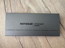 NETGEAR GS108LP 8-Port Gigabit Ethernet Unmanaged PoE Switch for Desktop, Black