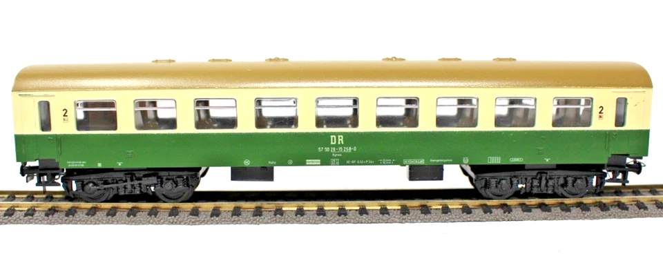 VEB Schicht H0 28-15 298-0 DR Rekowagen 2. Klasse - ca. 21,7 cm HO H0 1:87 - Bild 2 von 4
