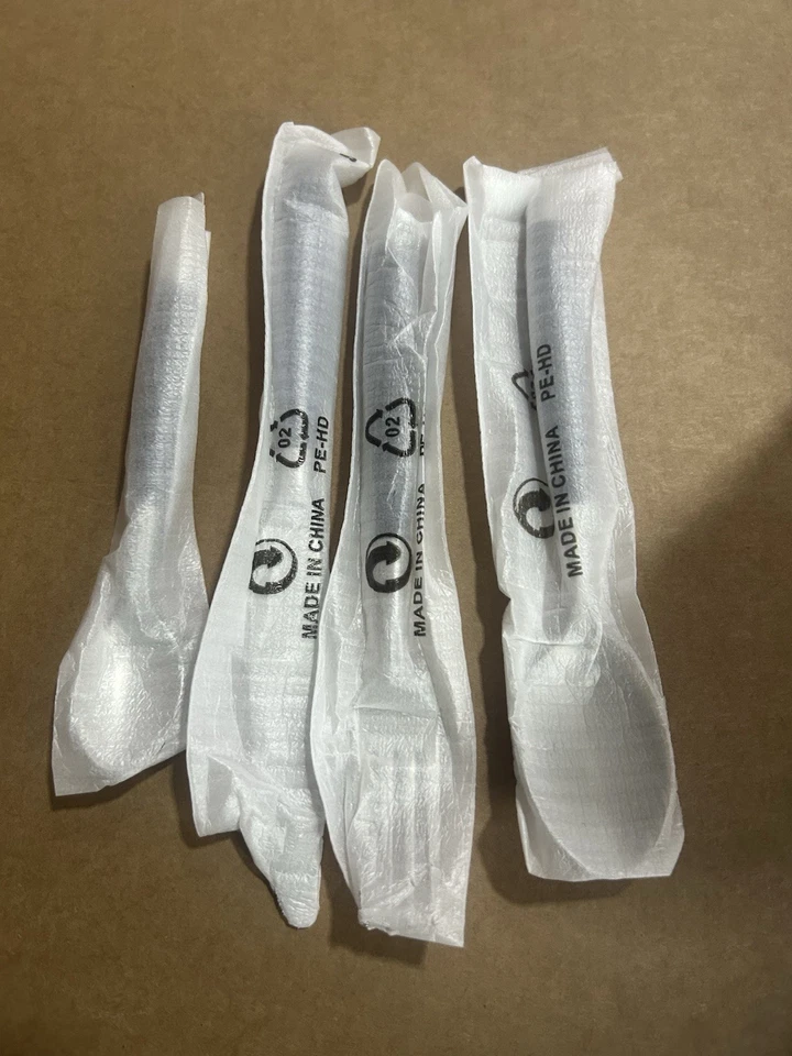 TUPPERWARE CHEF-SERIE BESTECK (4-TEILIG) MESSER GABEL LÖFFEL TEELÖFFEL - Bild 2 von 3