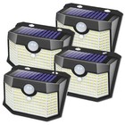  Solar Lights Packs, Motion Sensor Light IP65 Waterproof with 3 Lighting 4
