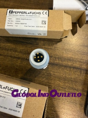 New Pepperl+Fuchs UB500-18GM75-E5-V15 133053 Sensor Expedited Shipping DHL - Picture 3 of 4