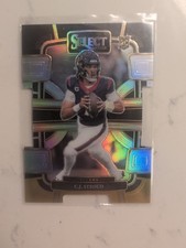 2023 Select Black-Gold Die Cut CJ STROUD SP RC Rookie! TEXANS! Prizm