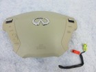 INFINITI M35 M45 O 6 - I 0  OEM LEFT STEERING WHEEL AIRBAG DRIVER TAN COLOR
