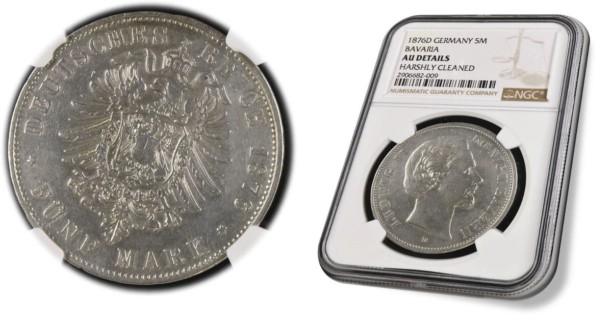 1876 德意志帝国银币| eBay