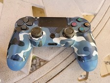 Sony PlayStation 4 Dualshock Wireless Controller OEM Blue Camouflage cuh-zct2u