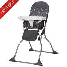 High Chair Simple Fold Full Size Adjustable Tray Dining Home Traveling 50 Pounds