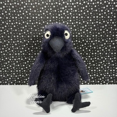 AUTHENTIC❣️Jellycat HOCUS CROW - Soft Plush Toy Purple Black