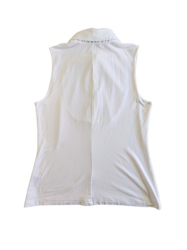 ME+EM Ultimate ärmelloses Stretch Web Top Gr. UK 10 weiß sehr guter Zustand - Bild 2 von 7