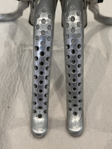 Palancas de freno de seguridad de aleación perforada Weinmann años 70 | Bicicleta clásica | Abrazadera de 22-24 mm - Imagen 3 de 13