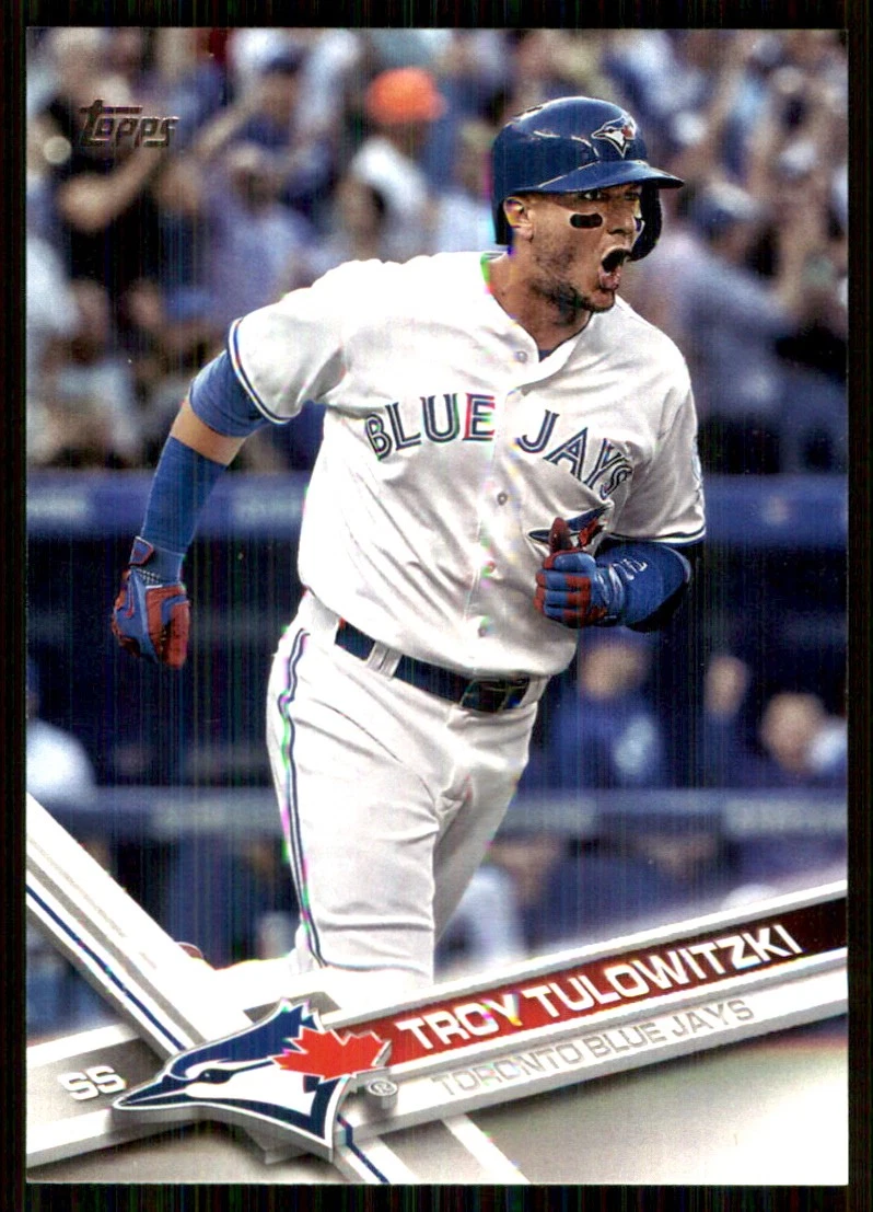 Topps Troy Tulowitzki Baseball Toronto Blue Jays Sports Trading