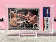 GILBERT MELENDEZ 2014 TOPPS UFC #78 AUTHENTIC AUTOGRAPH - FANATICS GRADED