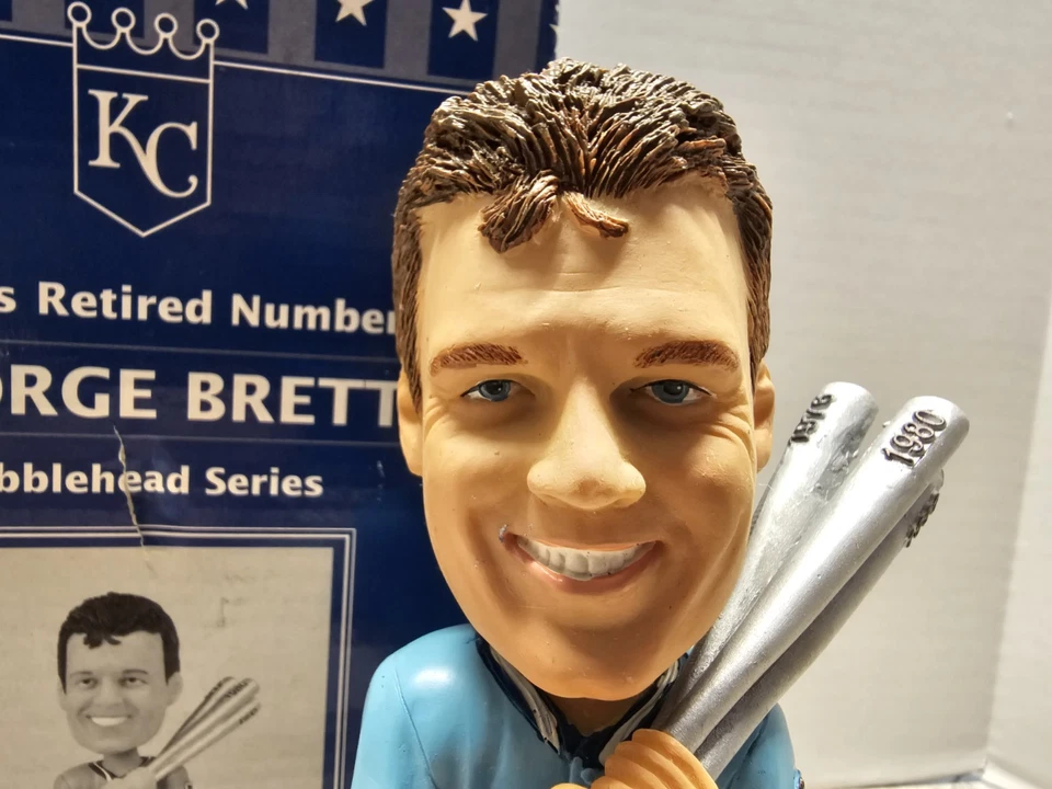George Brett Kansas City Royals MLB 2006 SGA Bobblehead Royals retirado #'s Foto 2 de 4