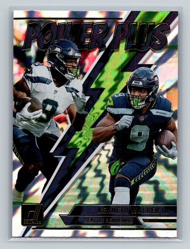 Kenneth Walker III 2023 Donruss Power Plus #PP-15 Seattle Seahawks
