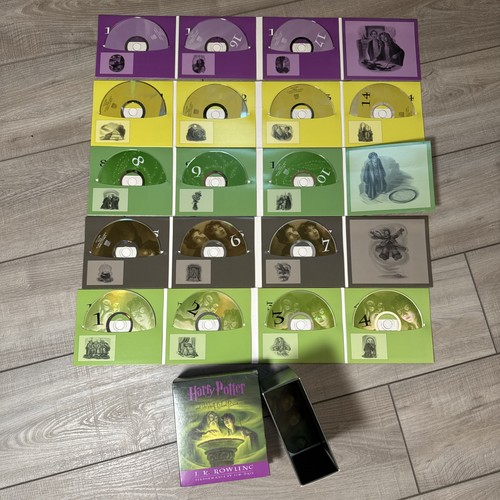 Harry Potter and the Half-Blood Prince J K Rowling 17 CD AUDIO Boxed Set - Picture 1 of 11