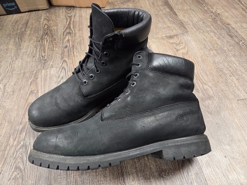 Timberland 6-Inch Premium Waterproof Boot - Black Lace Up Men's 12M - Bild 3 von 10