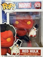 Funko Pop! Marvel: Holiday – Red Hulk - Marvel Comics - Vinyl 1439
