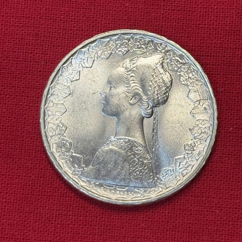 Italien 500 Lira 1965 - 83,5% Silber Weltmünze - Top Zustand