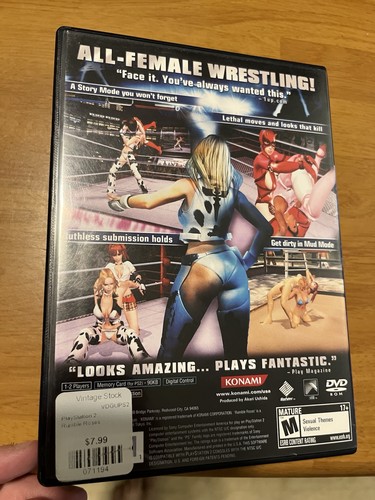 Rumble Roses Sony PlayStation 2 Case And Manual Only - Bild 5 von 6