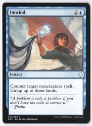 Unwind 072/269 Common Dominaria Magic: The Gathering