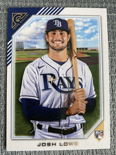 2022 Topps Gallery - Josh Lowe #16 (RC) - Picture 1 of 2
