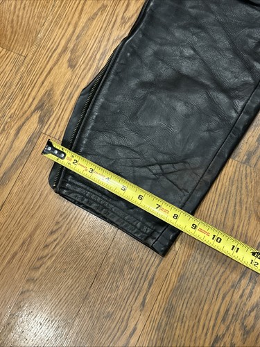 Vintage Langlitz Lederhose 34x30 Motorrad Conmar 50er 60er Jahre - Bild 8 von 20