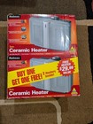 2 pack, Holmes Twin Ceramic Electric Portable Space Heater HCH4166 , 1500 watt