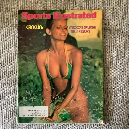 1975 SWIMSUIT ISSUE CHERYL TIEGS Sports Illustrated Magazine Vintage Excellent!