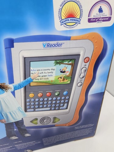 New Vtech v.Reader Interactive E-reading System  Factory Sealed New In Box Blue - Picture 7 of 12