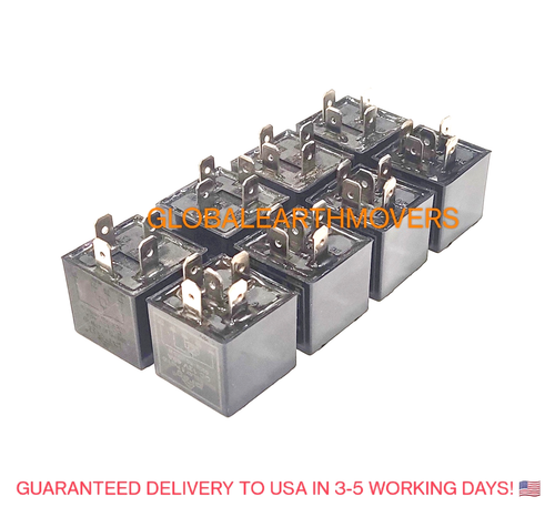 JCB BACKHOE - GREEN & BLUE HD RELAYS 4 PCS. EACH (PART NO. 716/09500 716/09800) - Picture 1 of 4