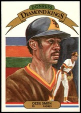 1982 Donruss #21 Ozzie Smith HOF [EX] [Base Set Baseball Card]