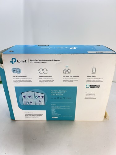 tp-link deco w3600 wifi confezione da 6-2 - Foto 3 di 8