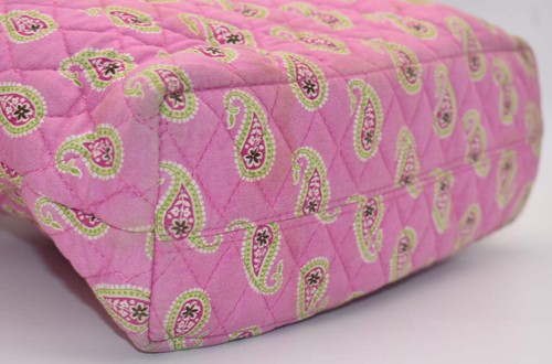 Bolso de Mano Vera Bradley Diario en Patrón "Bermudas Rosa Paisley" - Imagen 8 de 17