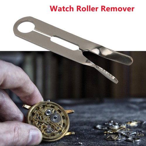 Professional Steel Watch Roller Remover Plier with Storage Box Watchmaker Tool - Imagen 10 de 12