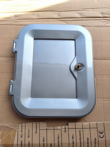 Thetford Modell 3 Serviceklappe Alte Ausführung 80er Jahre silber - Bild 1 von 2