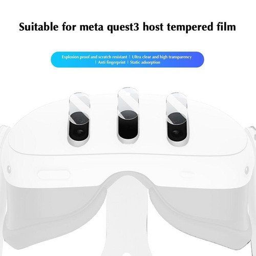 for Meta Quest 3 - Tempered Glass Camera Lens Protector Set | FPC - Picture 5 of 7