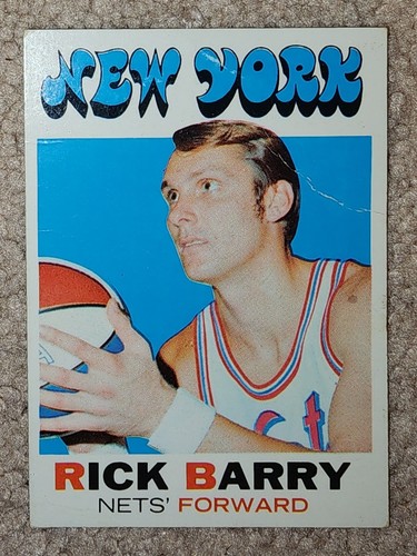 1971-72 Topps Rick Barry #170 (RC) Has Creases - Bild 1 von 2